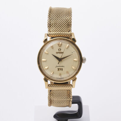 Omega 18ct Vintage Seamaster XVI Melbourne Olympics 1956 Wristwatch