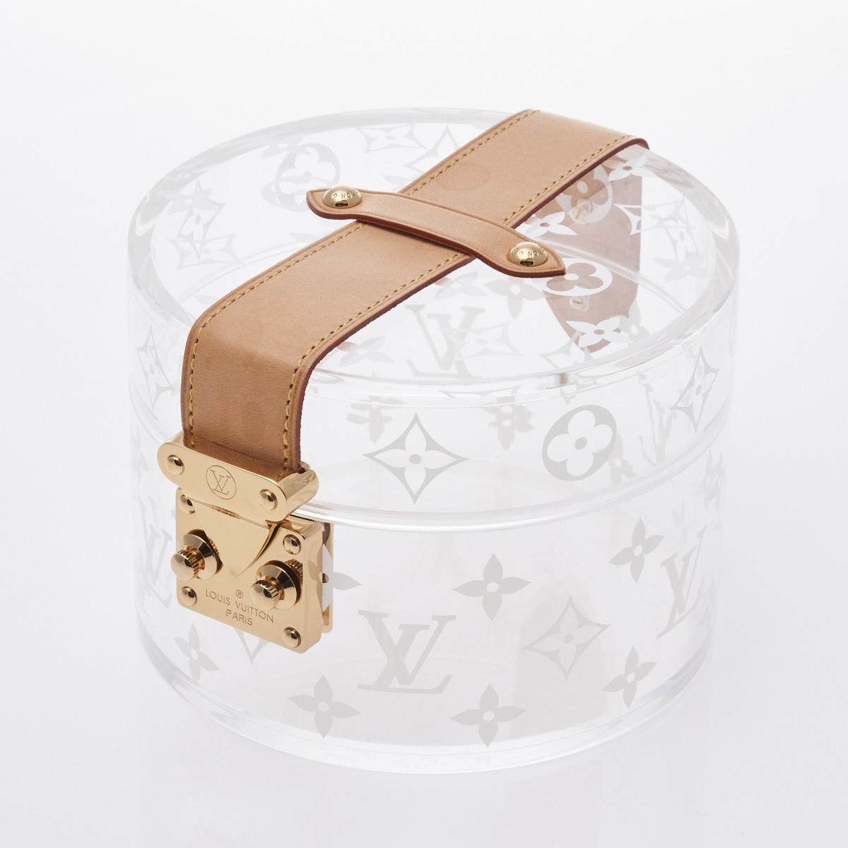 Louis Vuitton Box Scott Plexi Glass Bag