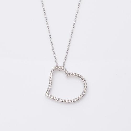 14ct Diamond Pendant and Chain