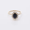 14ct Sapphire and Diamond Ring