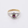 14ct Ruby and Diamond Ring