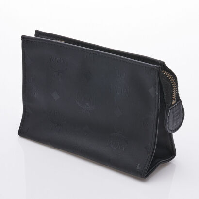 MCM Zip Cosmetic Pouch
