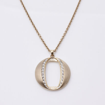 Pierre Cardin Round Pendant