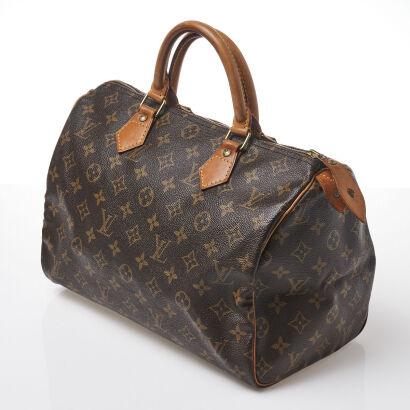 Louis Vuitton Monogram Speedy 30 Bag