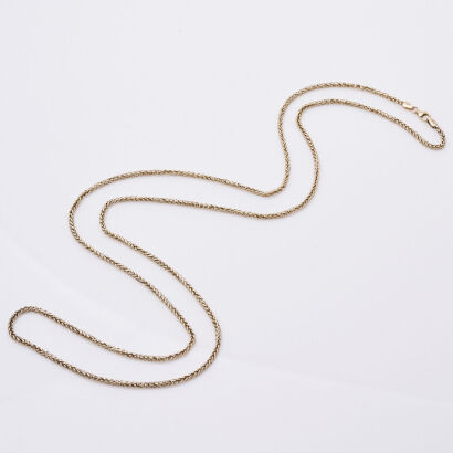 9ct gold Spiga Link Chain