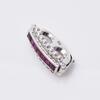 18ct Ruby and Diamond Clip for Pearl Necklace - 2