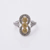 18ct Snowflake Diamond Dress Ring
