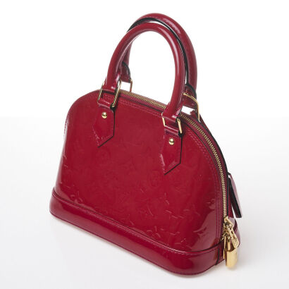 Louis Vuitton BB Indian Rose Vernis Alma Bag