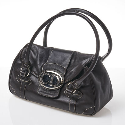 Christian Dior CD Flap Tote Bag