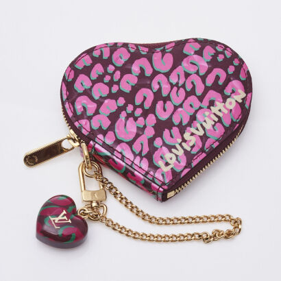 Louis Vuitton x Stephen Sprouse Leopard Heart Coin Purse