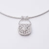 18ct WG Diamond Necklace