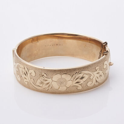 9ct Rolled Gold Bangle