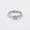 Angela Daniel's Platinum Diamond Solitaire