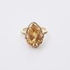 14ct Citrine Ring.