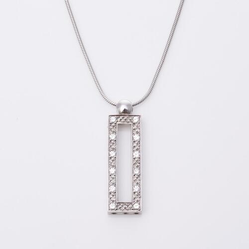 18ct White Gold Pendant