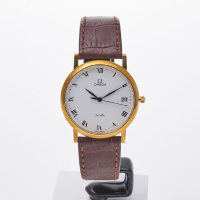 Omega Deville 18ct Yellow Gold Watch