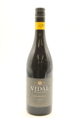 (1) 2015 Vidal Estate Reserve Syrah, Gimblett Gravels