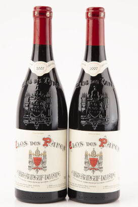 (2) 2007 Clos des Papes, Chateauneuf du Pape