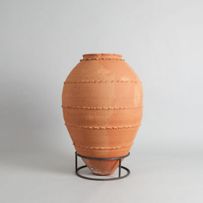 A Turkish Terracotta Rope Pot