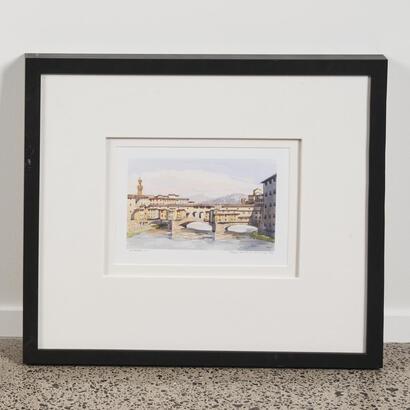A Watercolour Of Venice Artist Unkown