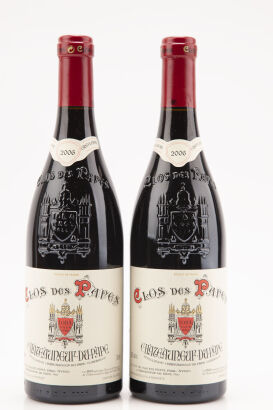 (2) 2006 Clos des Papes, Chateauneuf du Pape