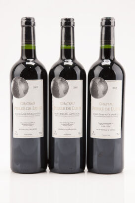 (3) 2007 Chateau Pierre de Lune, St Emilion