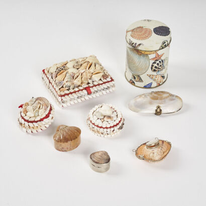 A Collection of Decorative Shell Trinkets