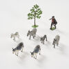 A Selection Britains Ltd - The Goat And Donkey Gentleman
