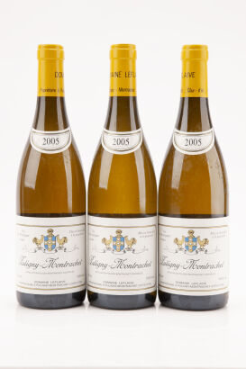 (3) 2005 Domaine Leflaive Puligny Montrachet, Cote de Beaune