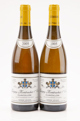 (2) 2005 Domaine Leflaive Puligny Montrachet 1er Cru Clavoillon, Cote de Beaune