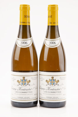 (2) 2006 Domaine Leflaive Puligny Montrachet 1er Cru Les Combettes, Cote de Beaune