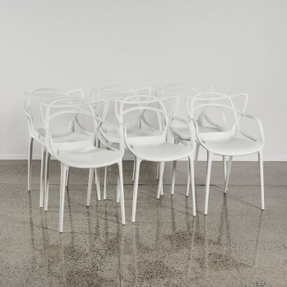 A Suite Of Kartell Master Style Chairs