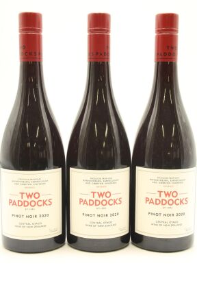 (3) 2020 Two Paddocks Pinot Noir, Central Otago