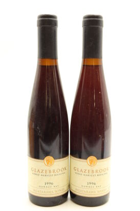 (2) 1996 Ngatarawa Glazebrook Noble Harvest Riesling, Hawke's Bay, 375ml