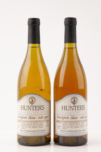 (2) 1989 Hunters Oak Aged Sauvignon blanc, Marlborough