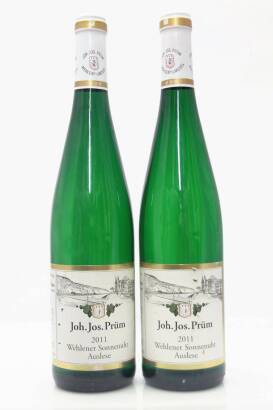 (2) 2011 Joh Jos Prum Wehlener Sonnenuhr Riesling