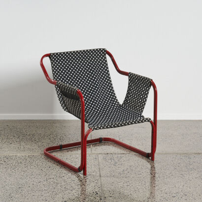 A Retro Outdoor Sling Chair