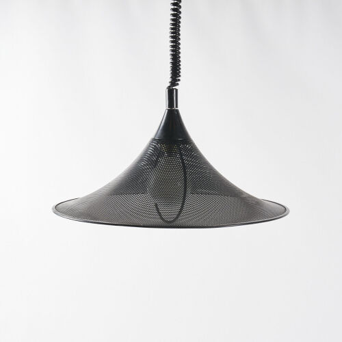 A Vintage Pull Down UFO Lamp