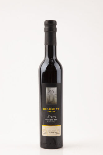 (1) Bradshaw Estate Legacy Dessert Red 375ml, Hawkes Bay