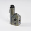 A Black Capella Tower Brutalist Ceramic Form By Peter Rumble - 2