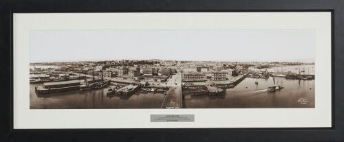 MELVIN VANIMAN Auckland 1903 Panoramic Photograph