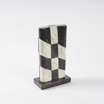 THEO JANSSEN ‘Check’ Granite sculpture