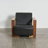 A Mid-Century Leather Lounge Chair - 2