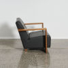 A Mid-Century Leather Lounge Chair - 3