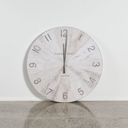 A Large Thomas Kent Wall Clock