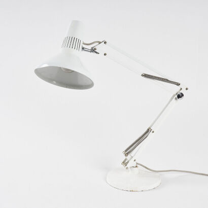 A White Superlux Anglepoise Lamp