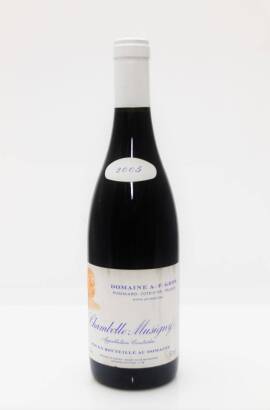 (1) 2005 Domaine AF Gros Chambolle Musigny