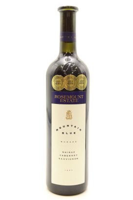 (1) 1997 Rosemount Estate Mountain Blue Shiraz - Cabernet Sauvignon, Mudgee