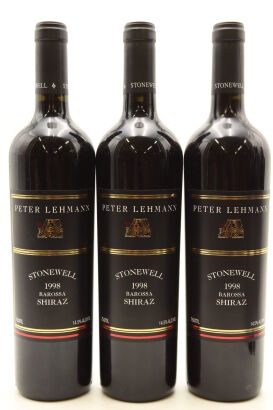 (3) 1998 Peter Lehmann Stonewell Shiraz, Barossa Valley