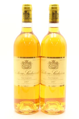 (2) 1997 Chateau Suduiraut, Sauternes [JR17]